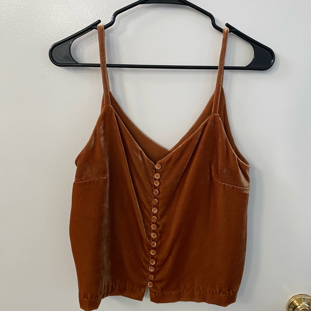 Madewell Velvet Tank